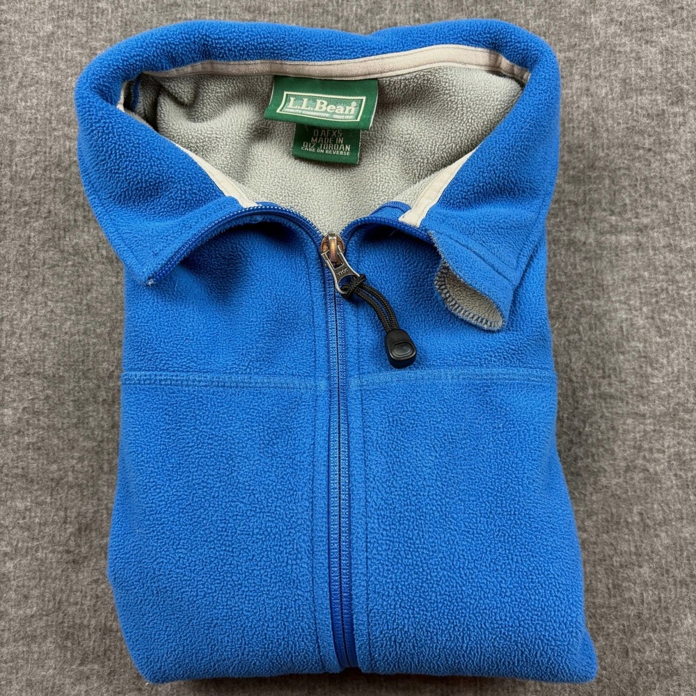 L.L. Bean The Weather Channel Polartec Vest Women S. Full Zip Mock Neck Layering